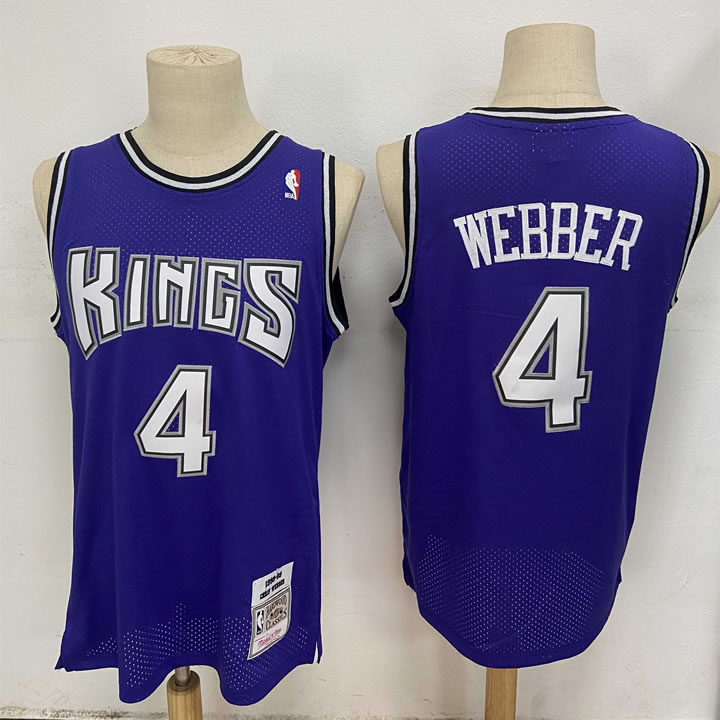 Kings 4 Chris Webber Purple 1998-99 Hardwood Classics Jersey,We sell and wholesale Kings 4 Chris Webber Purple 1998-99 Hardwood Classics Jersey on line form chian!